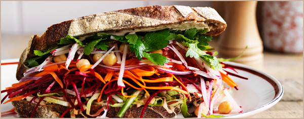 Ultimate Salad Sandwich