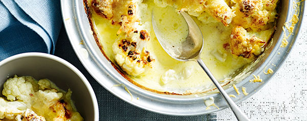 Cauliflower-cheese recipe